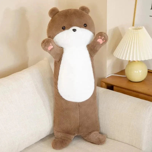 Peluche loutre géante et câline