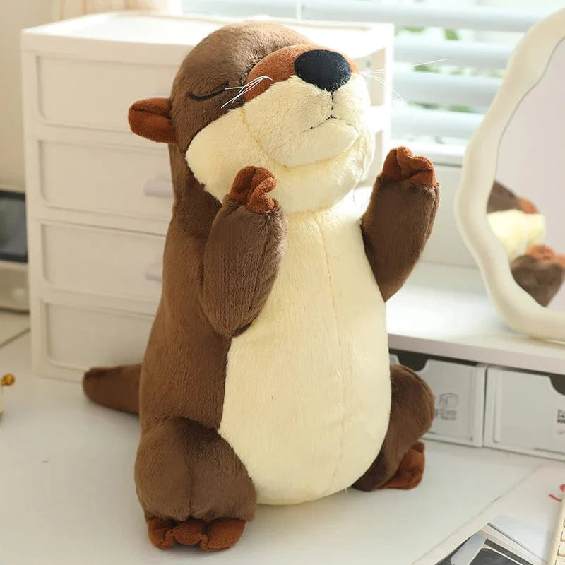 Peluche loutre mignonne à câliner