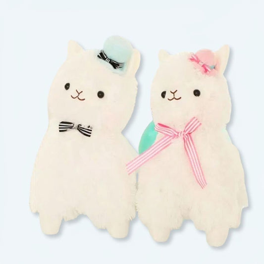 Peluche Madame Lama douce câline enfant décor chambre