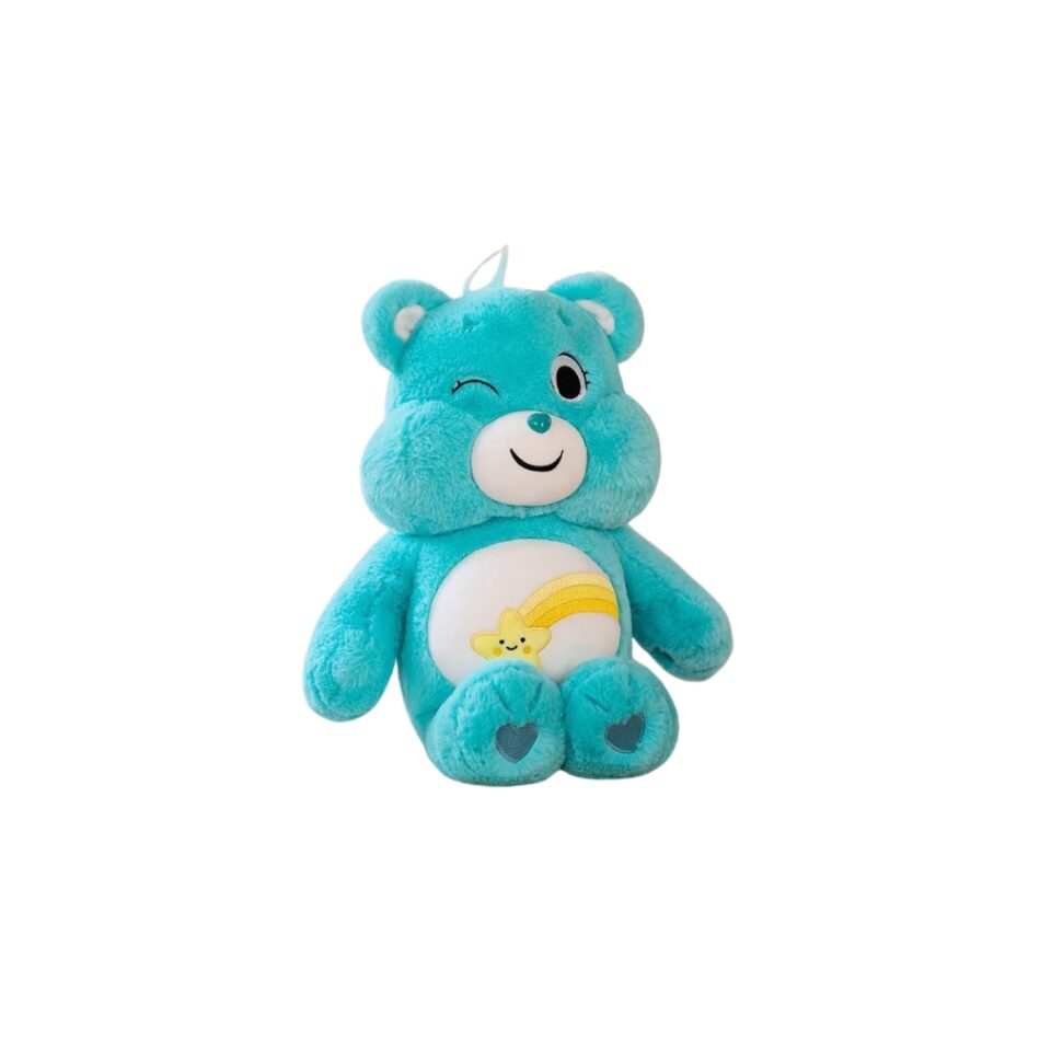 Peluche oreiller Bisounours doux câlin enfant coloré