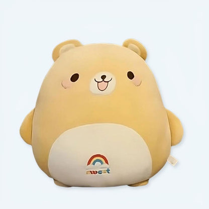 Peluche ours arc-en-ciel douce colorée enfant câlin