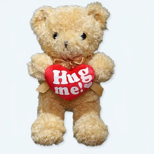 Peluche ours blanc doux hiver câlin réconfortant