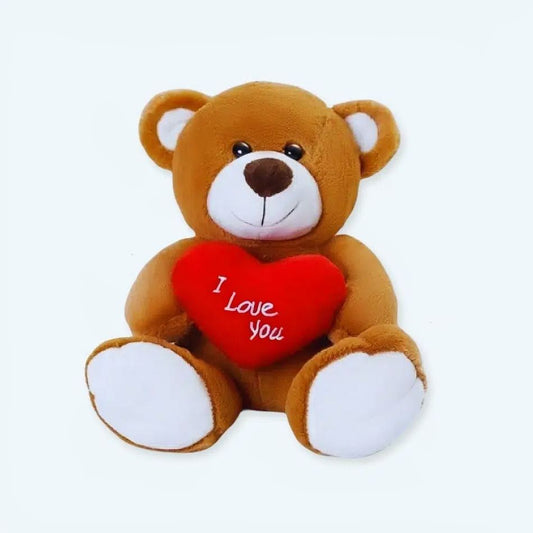 Peluche ours brun câlin doux enfant chambre cosy