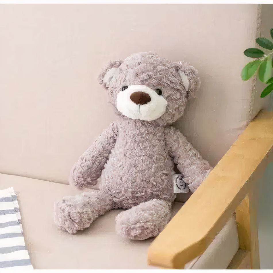 Peluche ours câlin ultra douce pour nuits sereines