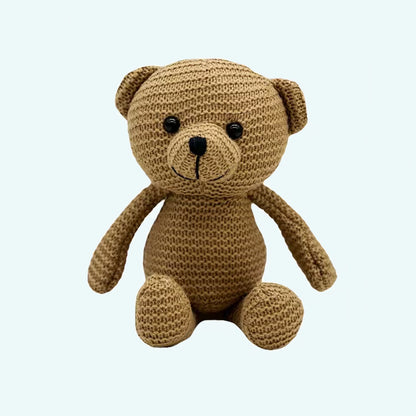 Peluche ours crochet doux artisanat fait main enfant