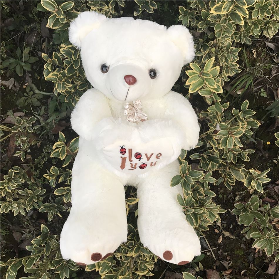 Peluche ours en peluche douce câline enfant poilu
