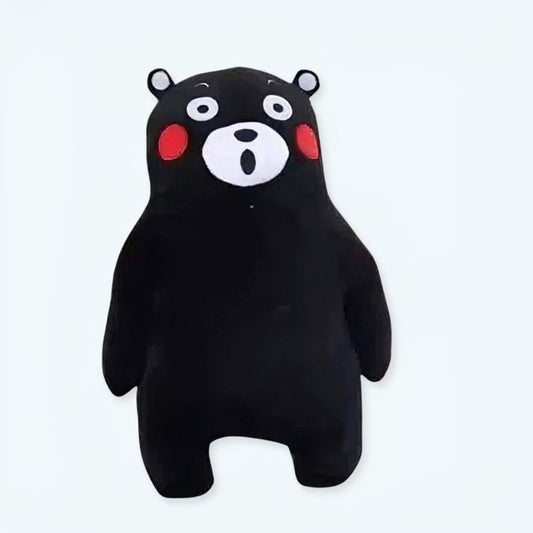 Peluche ours étonné doux câlin enfant chambre hiver