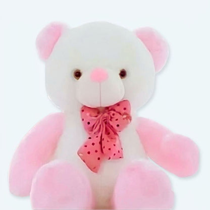 Peluche ours rose kawaii doux enfant cadeau fantaisie