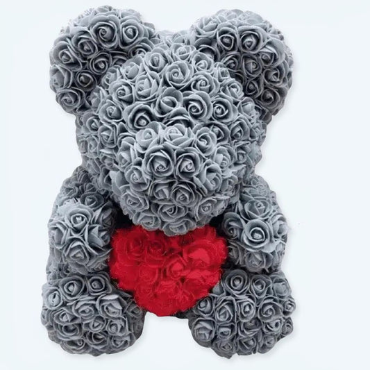 Peluche ours roses grises douces collection unique