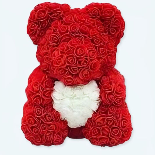 Peluche ours rouge doux collection romantique unique