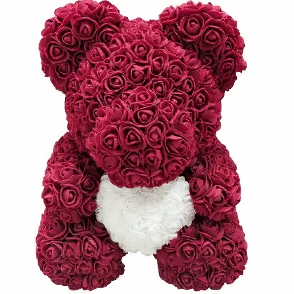 Peluche ours violine douce pour chambre enfant déco