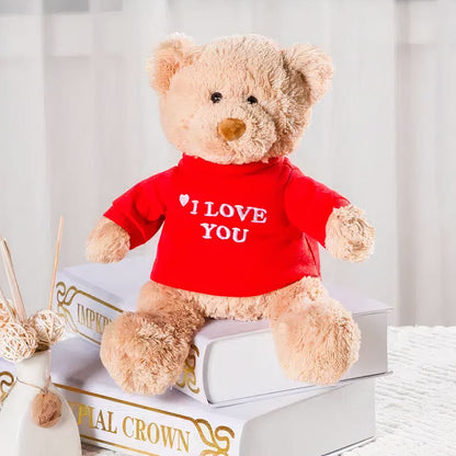 Peluche ourson doux message amour cadeau romantique