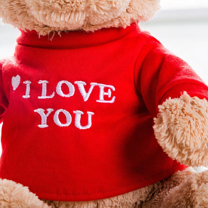 Peluche ourson doux message amour cadeau romantique