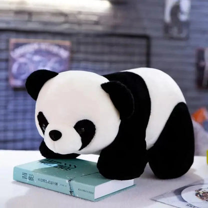 Peluche panda blanc et noir