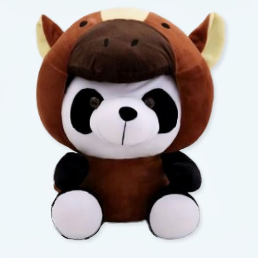 Peluche panda cheval amusant doux câlin enfant