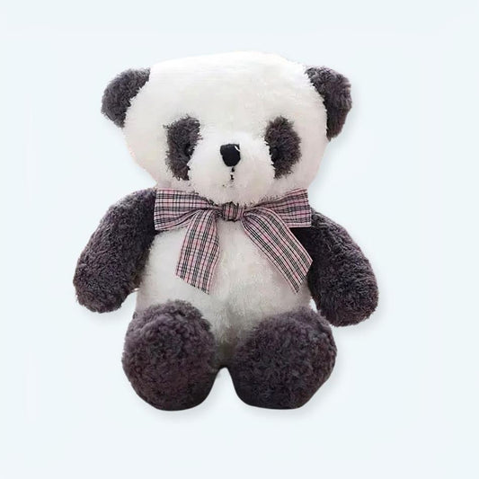 Peluche panda doux câlin noir et blanc univers enfant