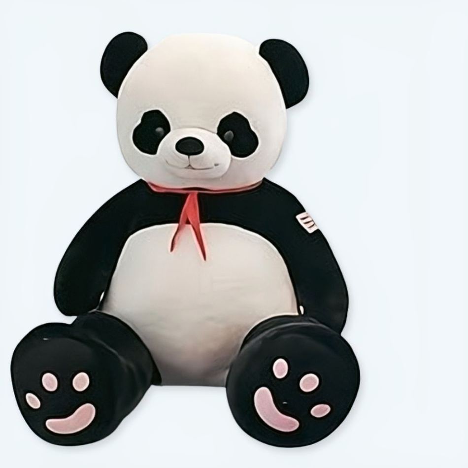 Peluche Panda géant scout doux compagnon câlin enfant