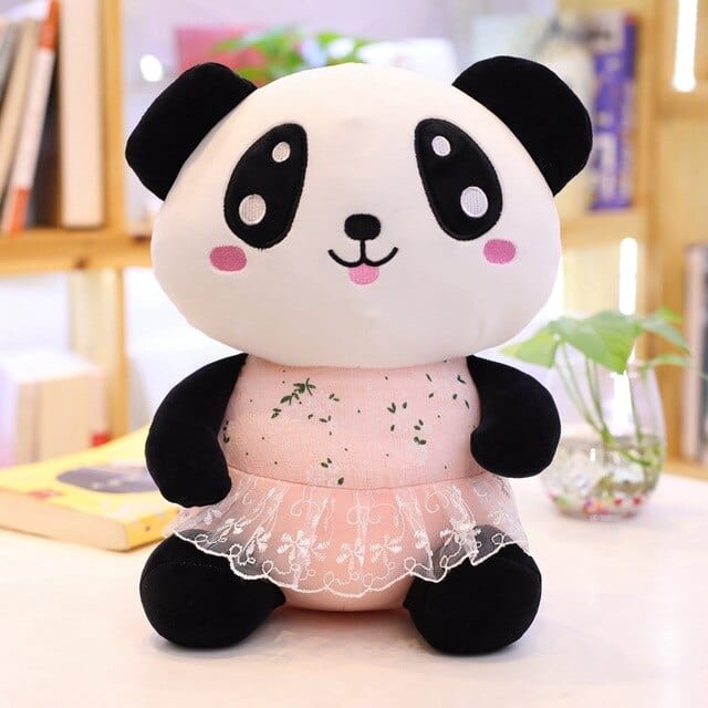 Peluche Panda Mignon  Bambou Bisou️ | Peluche World 35 cm