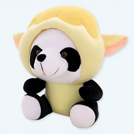 Peluche panda mouton déguisement doux enfant amusant