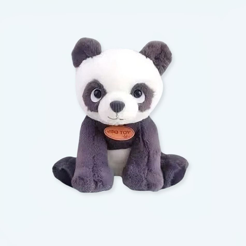 Peluche panda noir blanc câlin enfant doux cocooning