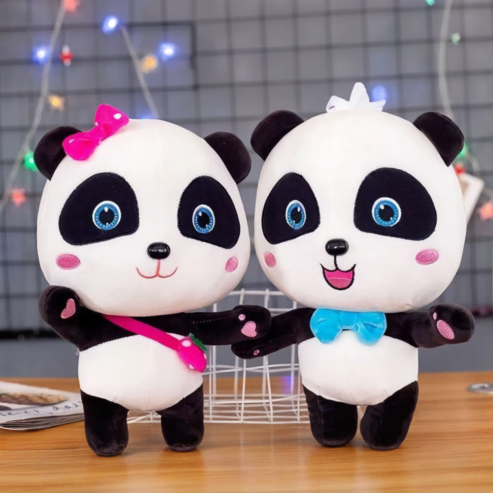 Peluche panda rose Baby Bus douce enfant câlin