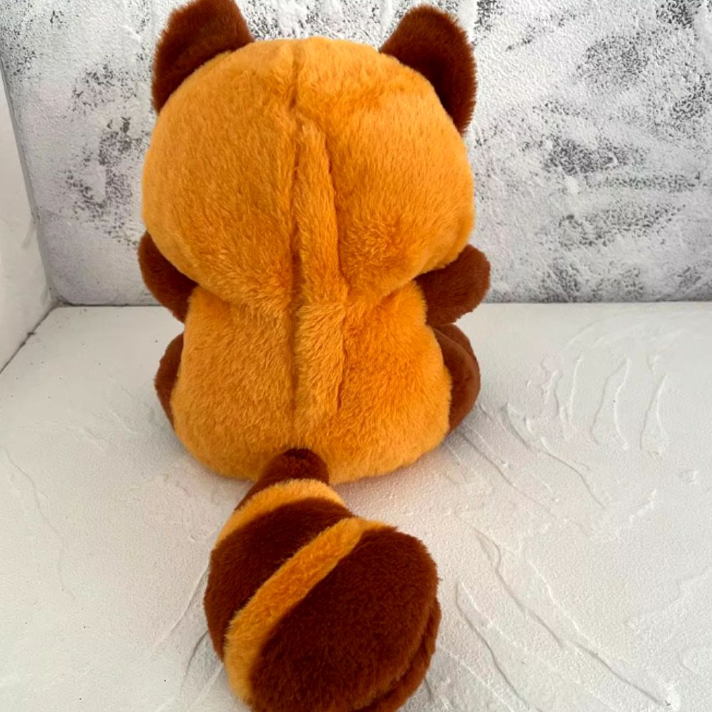 Peluche panda roux doux berceuse apaisante nuit paisible