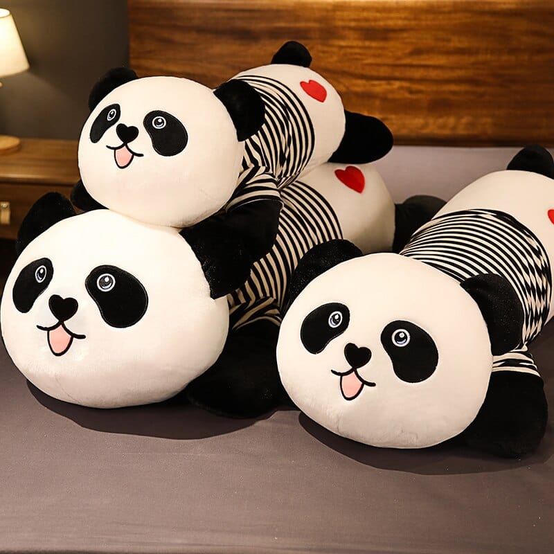 Peluche Panda Yeux Brillant  Panda Pataud | Peluche World