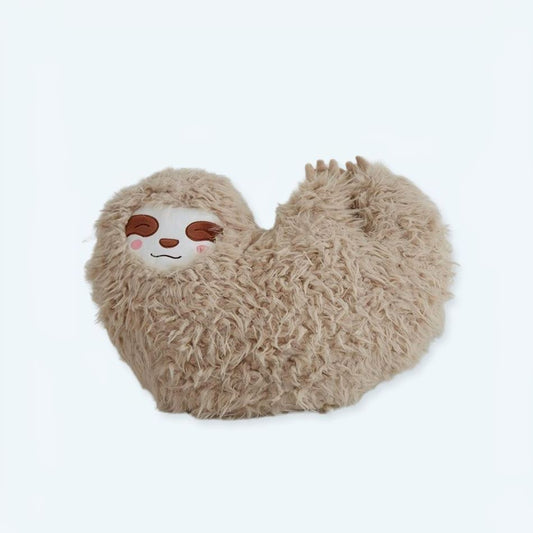 Peluche paresseux cœur enfant doux confortable câlin
