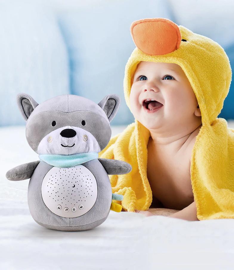 Peluche paresseux doux apaisant bruit blanc relaxation