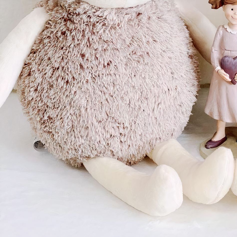 Peluche paresseux doux câlin pelage moelleux enfant