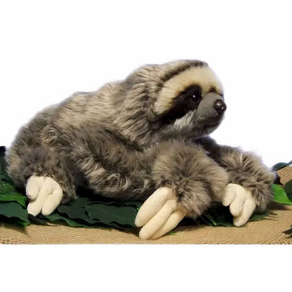 Peluche paresseux doux poilu câlin enfant forêt