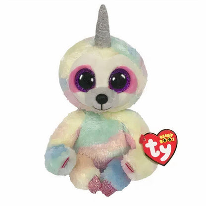 Peluche paresseux licorne douce arc-en-ciel câlin