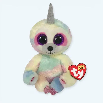 Peluche paresseux licorne douce arc-en-ciel câlin