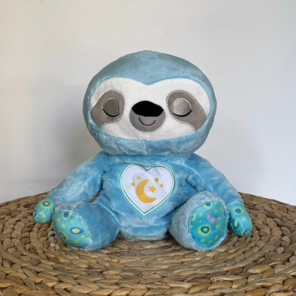 Peluche paresseux veilleuse douce respiration apaisante