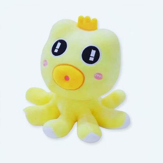 Peluche pieuvre douce enfant océan coton câlin