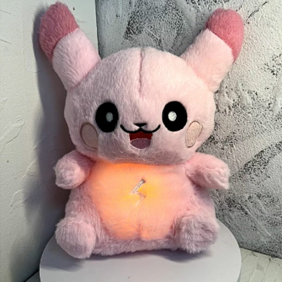 Peluche Pikachu veilleuse musicale douce et apaisante