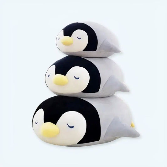 Peluche pingouin dodo douce nuit enfant câlin hiver