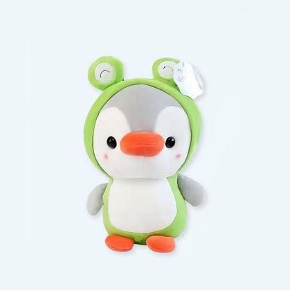 Peluche pingouin grenouille amusant doux cadeau enfant