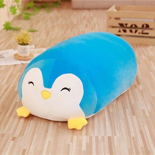 Peluche pingouin squishmallow bleu content