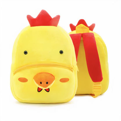 Peluche poule sac à dos doux enfant câlin amusant