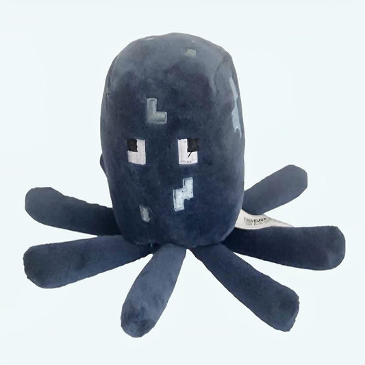 Peluche poulpe Minecraft doux câlin enfant gamer