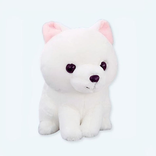 Peluche renard blanc Kawaii doux câlin enfant