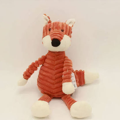 Peluche renard doux automne enfant câlin réaliste