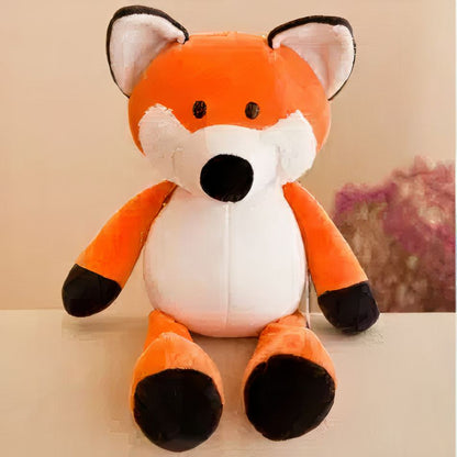 Peluche renard doux enfant automne câlin chaleureux