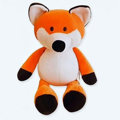 Peluche renard doux enfant automne câlin chaleureux