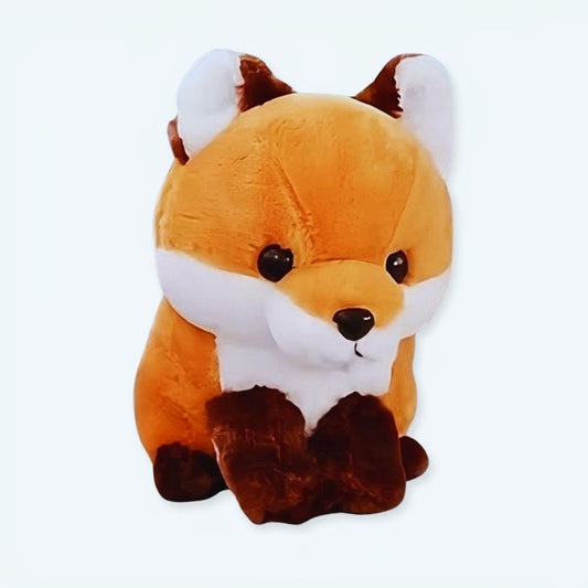 Peluche renard marron adorable doux Kawaii enfant