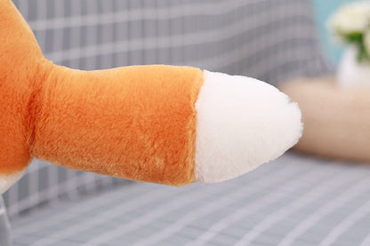 Peluche renard mignon à la grosse tête