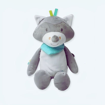 Peluche renard musical doux veilleuse enfant nuit magique