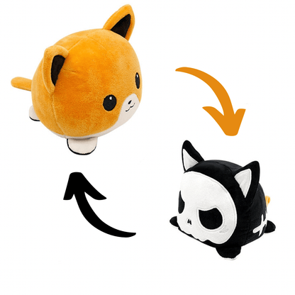 Peluche renard réversible