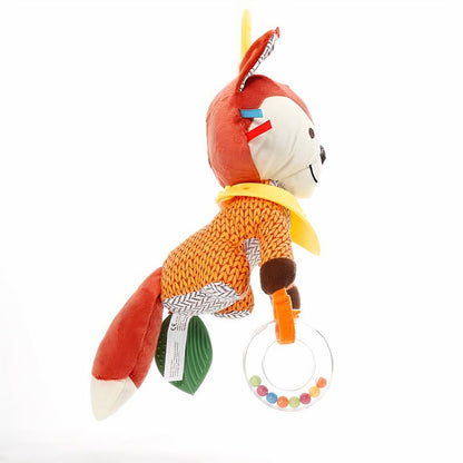 Peluche renard suspendu coloré doux déco chambre enfant